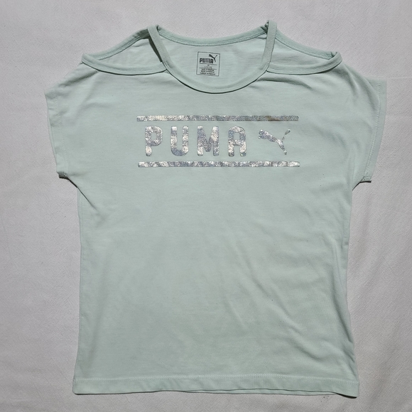 Puma Mint Green Shirt - Picture 1 of 4